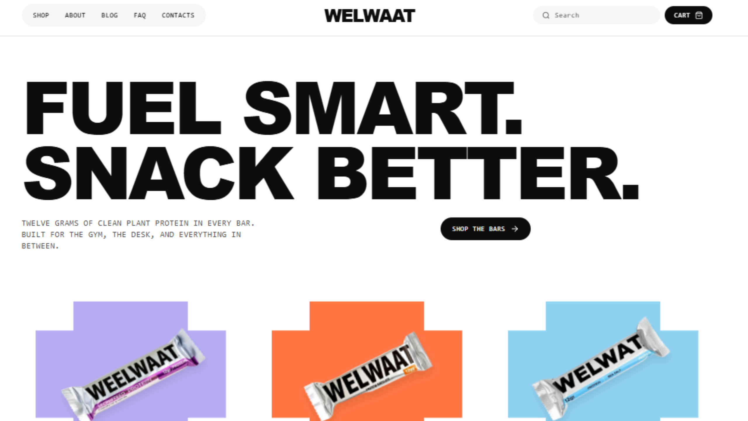 Fuel Snack Premium Nutrition E-commerce